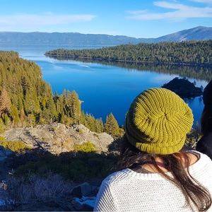 Love Your Melon Olive Green Slouch Beanie